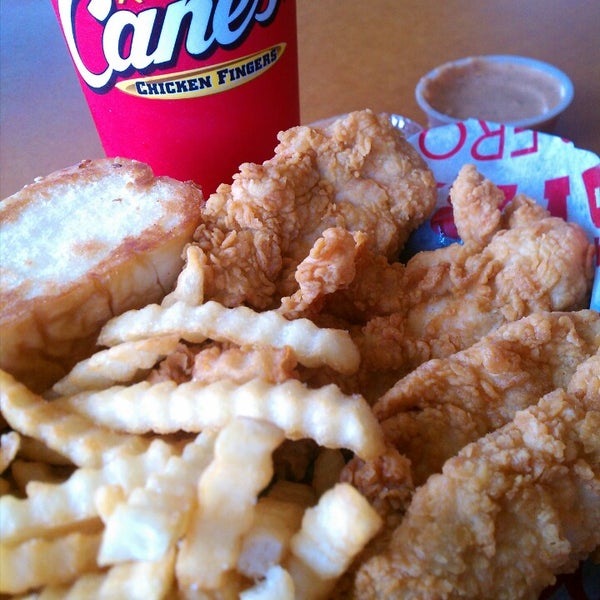 Photo taken at Raising Cane&#39;s Chicken Fingers by Miharu N. on 7/30/2013