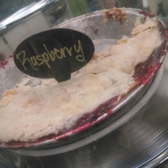OMG, the home made raspberry pie was to die for!