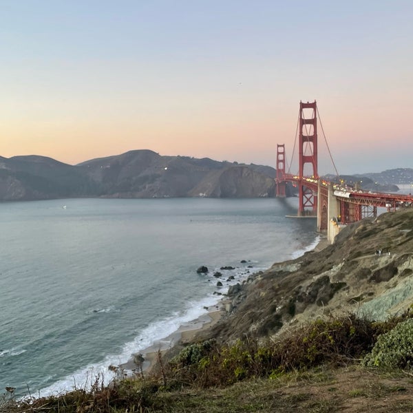 Photo taken at Golden Gate Overlook by Briana K. on 11/19/2022