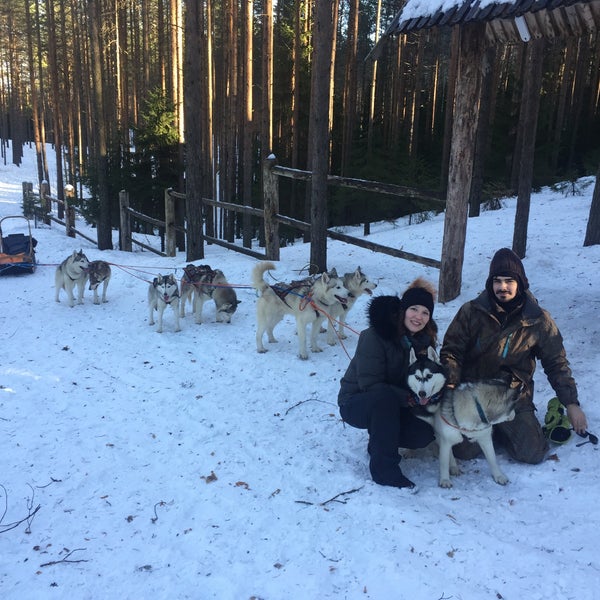 Photo taken at Karjala Park by Надюша Б. on 2/14/2017
