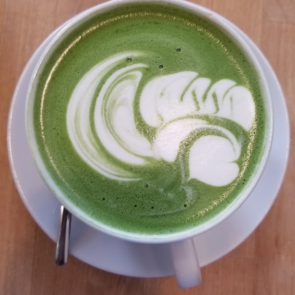 Super trendy coffee shop! Try the matcha latte