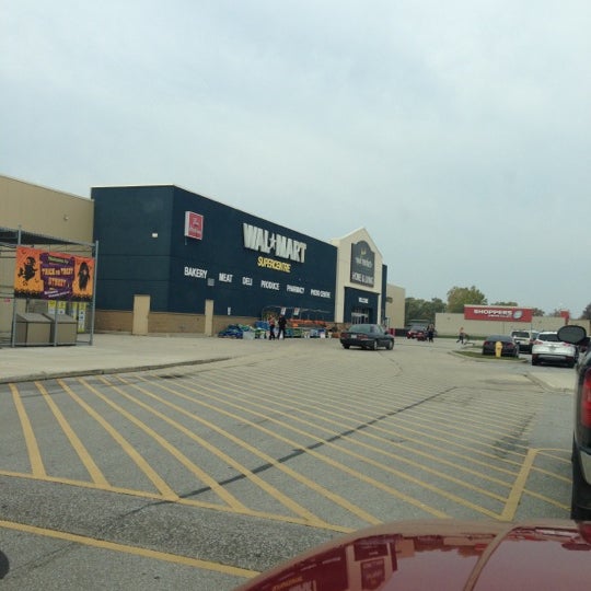 Walmart Supercentre Big Box Store in Wallaceburg