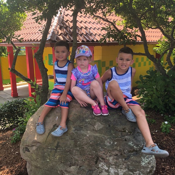 Photo taken at Sesame Place by Erin G. on 7/27/2019