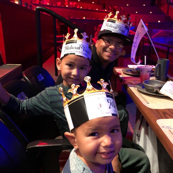 Photo taken at Medieval Times Dinner &amp; Tournament by Erin G. on 10/14/2019