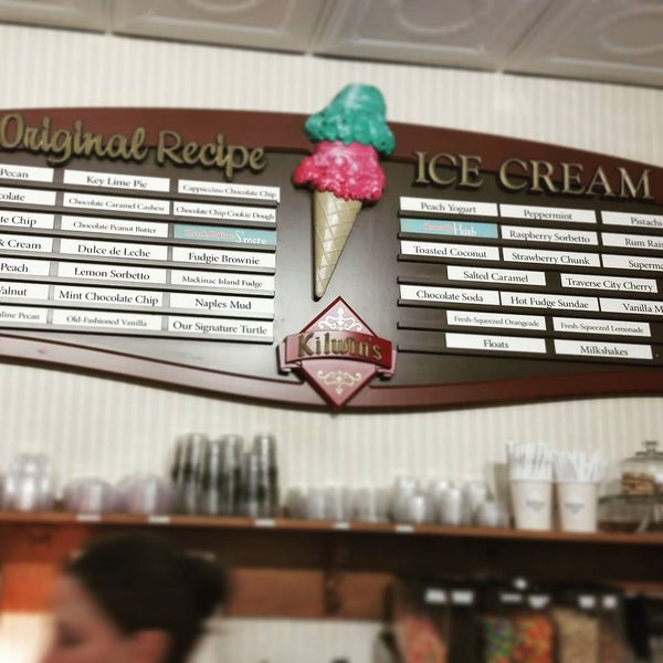 Das Foto wurde bei Kilwins Ice Cream von Mario R. am 7/23/2015 aufgenommen