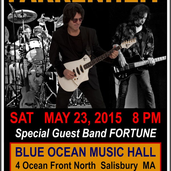 Kick Off Summer with FARRENHEIT With Special Guest Band FORTUNE ~ Saturday ~ May 23, 2015 ~ 8 PM at Blue Ocean Music Hall ~ Facebook Event Page http://www.facebook.com/events/924928797527584