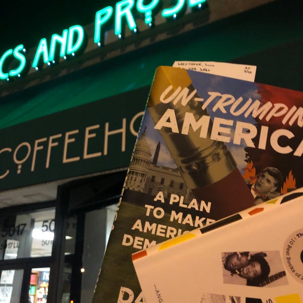 Photo taken at Politics &amp; Prose Bookstore by Laura W. on 2/23/2020