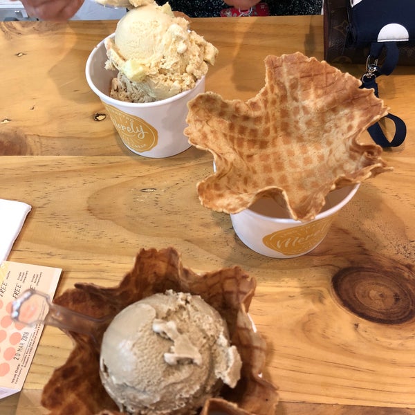 Photo taken at Merely Ice Cream by Jonas W. on 3/20/2018