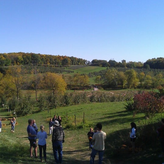 Photo taken at Wilson&#39;s Apple Orchard by Lizzy Leigh . on 10/13/2013