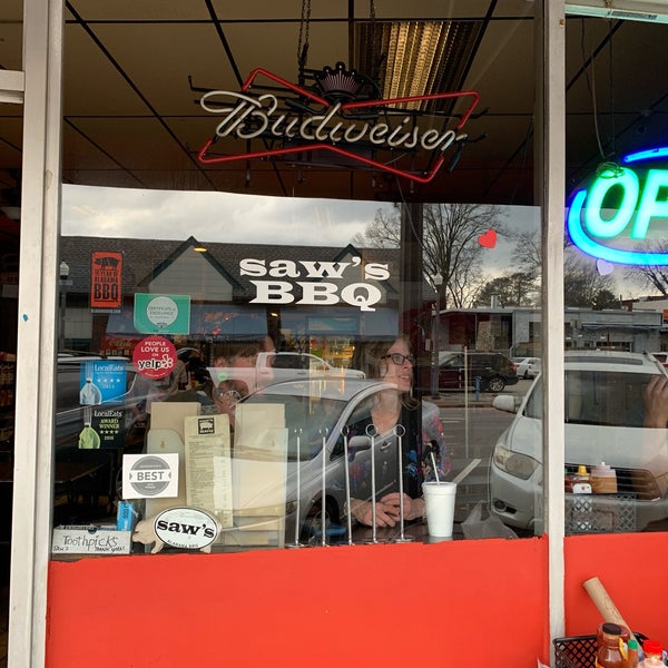Photo taken at Saw&#39;s BBQ by Gary S. on 2/23/2019