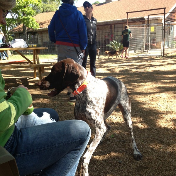 Photo taken at Dog House Drinkery Dog Park by Heather W. on 4/20/2013