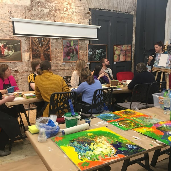 роспись языкового центра. онтоарт. клуб искусства. упражнения в художественной школе. детали арт школа.