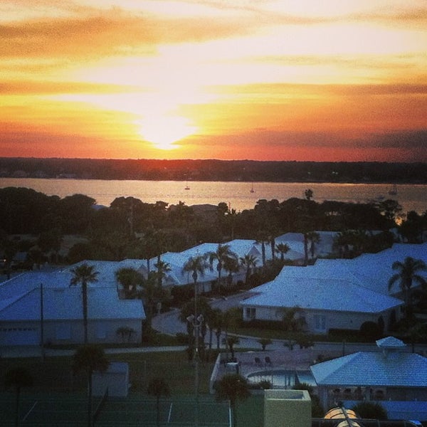 Photo taken at The Shores Resort &amp; Spa by An F. on 12/31/2012