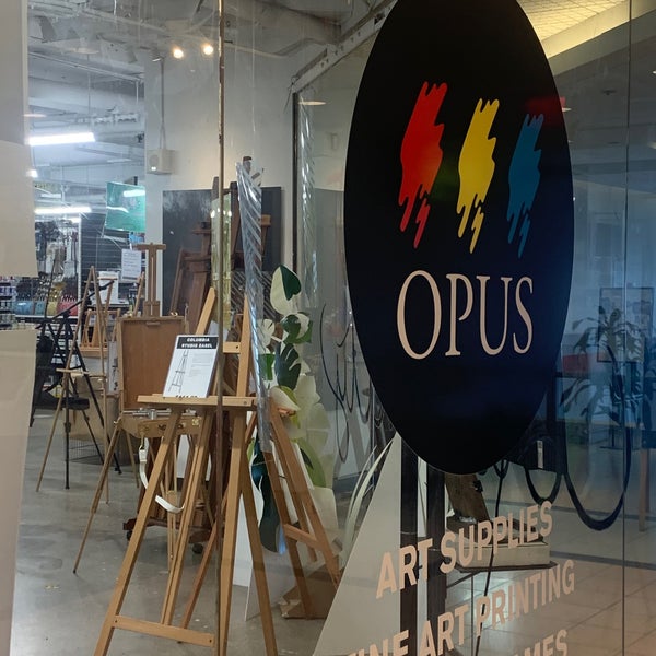 Opus Art Supplies Arts and Crafts Store in Vancouver