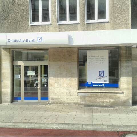 Deutsche Bank Now Closed Bank In Hannover
