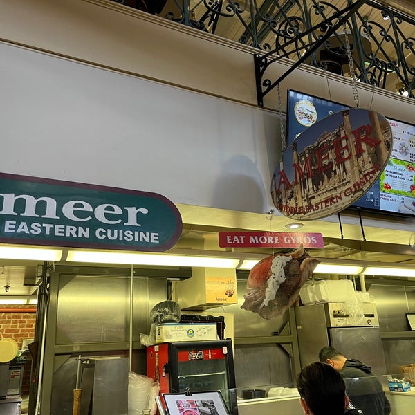 Try New York plate at Ammer Mediterranean Cuisine. Delicious!