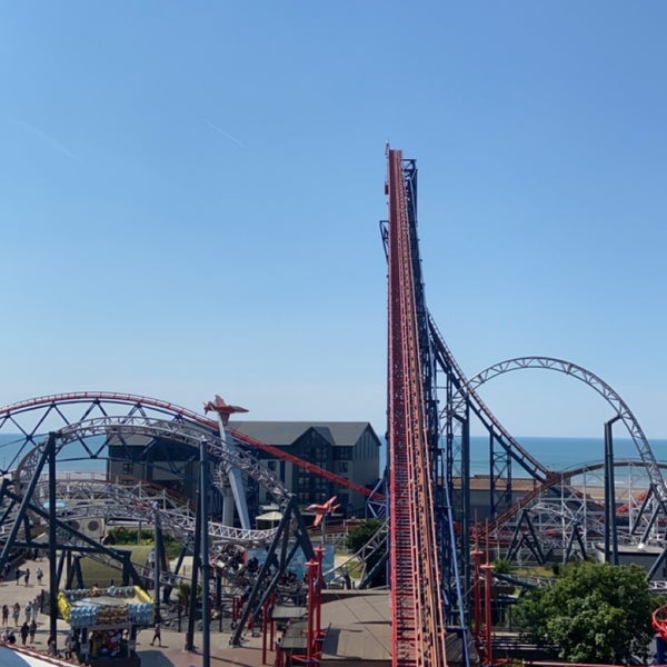 Photo taken at Blackpool Pleasure Beach by G on 6/13/2023