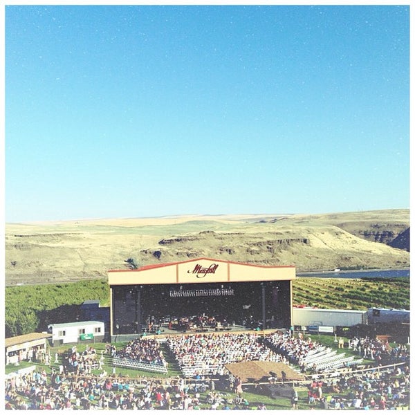 Photo taken at Maryhill Winery &amp; Amphitheater by Kitty C. on 7/15/2013