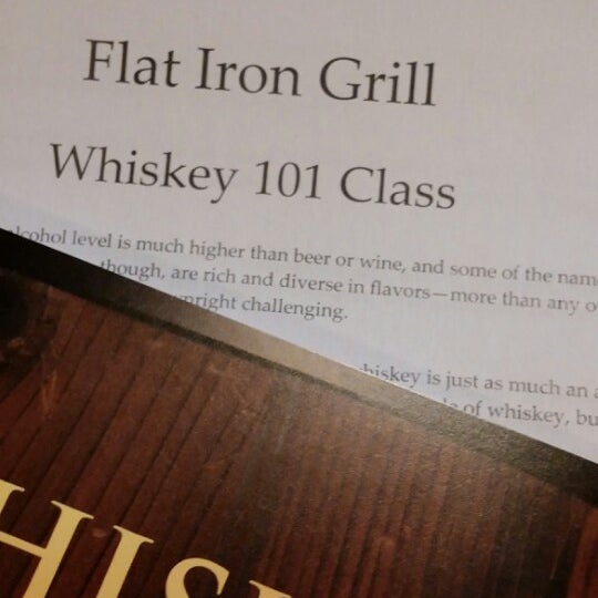 Photo taken at Flat Iron Grill by JD N. on 3/22/2014