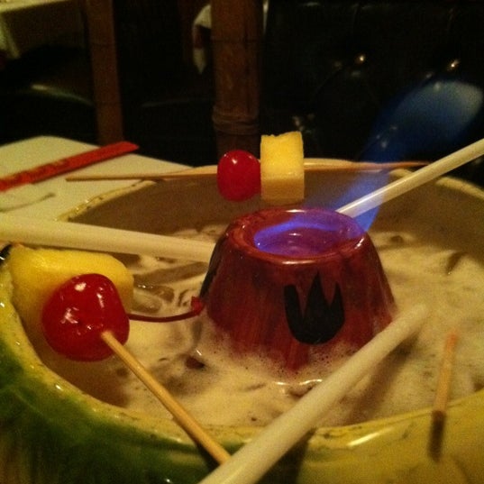 Photo taken at The Lun Wah Restaurant and Tiki Bar by Chris F. on 12/9/2012