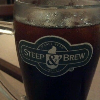 Photo taken at Steep &amp; Brew by Max M. on 10/25/2012