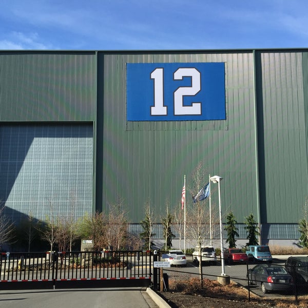 Photo taken at Virginia Mason Athletic Center - Seahawks Headquarters by Mark S. on 1/25/2015