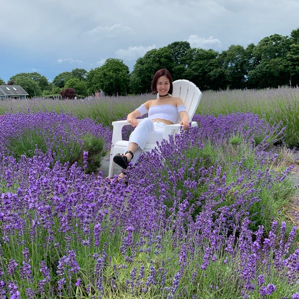Photo taken at Lavender By the Bay - New York&#39;s Premier Lavender Farm by Kimby L. on 6/30/2019