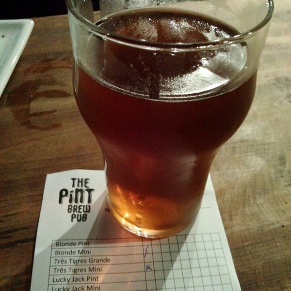 Photo taken at The Pint Brewpub by Francisco S. on 1/31/2014