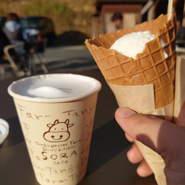 丹後ジャージー牧場 ミルク工房そら Cafe In 久美浜町