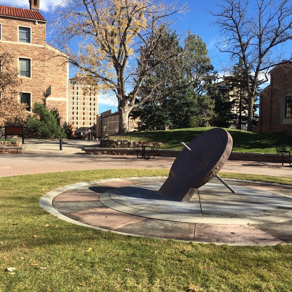 Photo taken at University of Colorado Boulder by Mounika I. on 11/4/2017