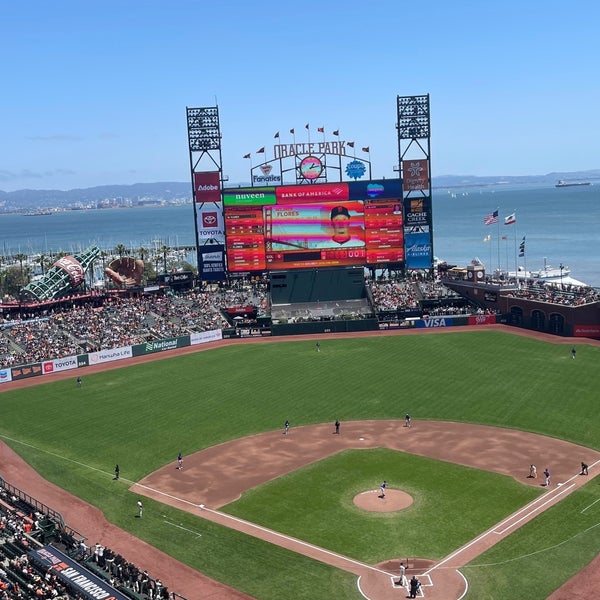 Photo taken at Oracle Park by Dipesh G. on 5/18/2024