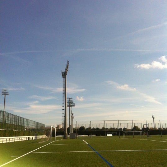 Photo taken at Ciutat Esportiva Joan Gamper FCBarcelona by Luis F. on 10/2/2012