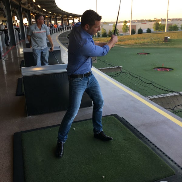 Photo taken at Topgolf by Liron G. on 4/5/2016