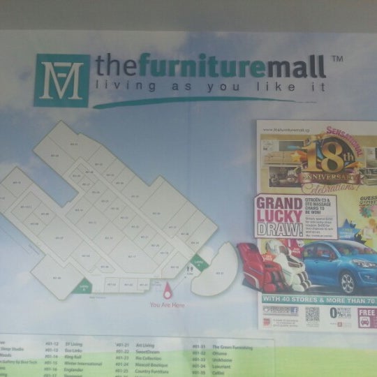 Photos at The Furniture Mall Shopping Mall in Singapore