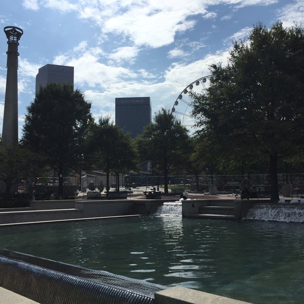 Photo taken at Centennial Olympic Park by Shawn M. on 9/24/2017