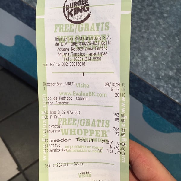 Burger King Fastfood