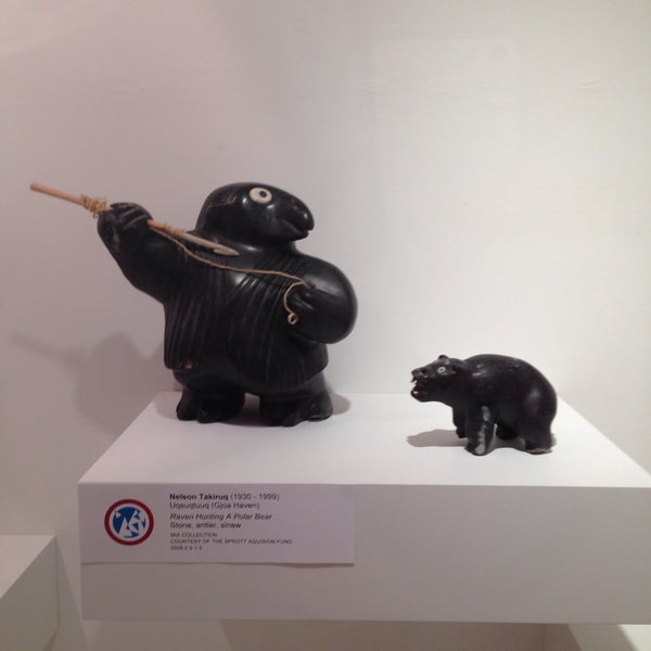 Photo taken at Museum of Inuit Art by Shizuo Luiz H. on 4/19/2015