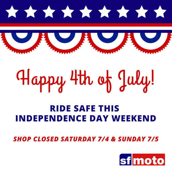 Happy Independence Day 2015! We'll be closed 7/4 and 7/5 for the holiday weekend. See you again on Monday!
