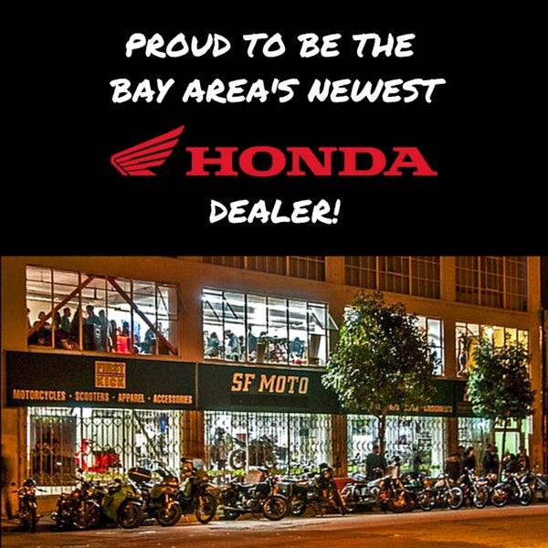 Our shop is now an official Honda dealer!