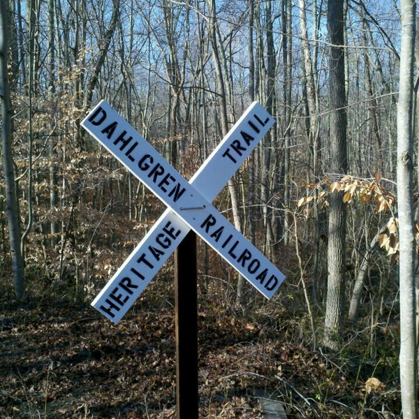 Dahlgren Railroad Heritage Trail Hiking Trail