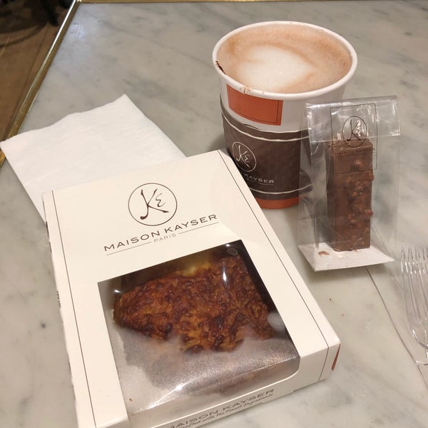 Photo taken at Maison Kayser by Canan K. on 5/17/2019