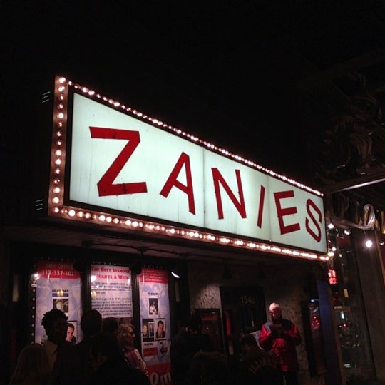 Photo taken at Zanies Comedy Club by Jeff Z. on 11/3/2012