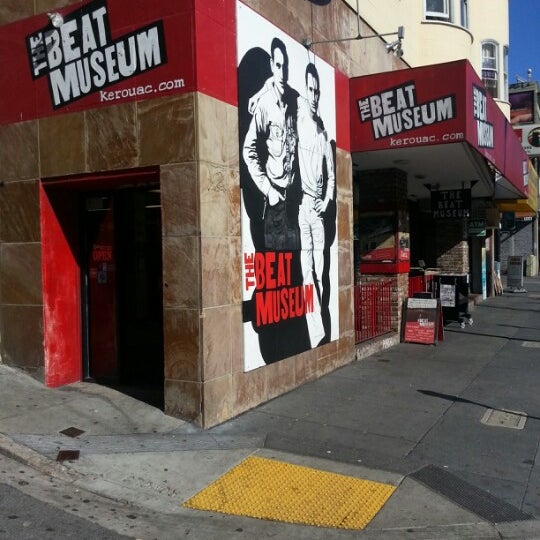 Photo taken at The Beat Museum by Todd S. on 1/26/2013