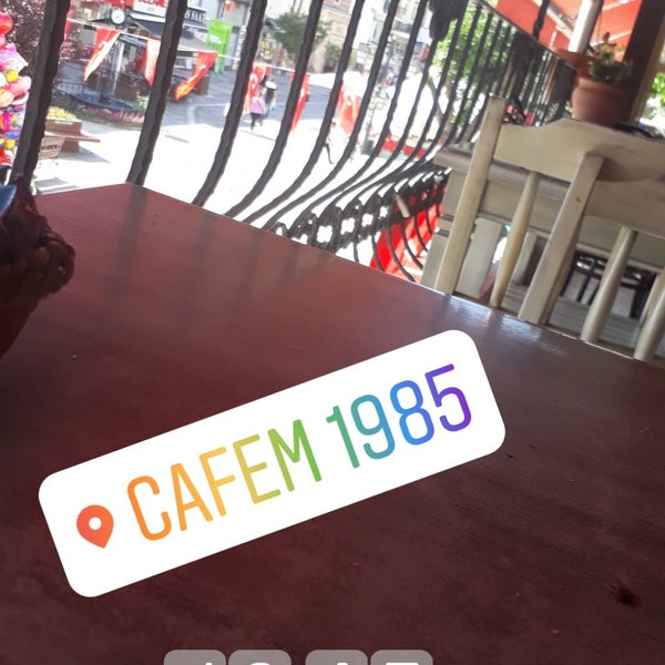 Photo taken at CafeM 1985 by Serhat A. on 6/27/2019