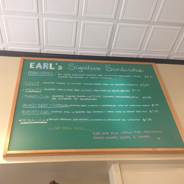 1/6/2014 tarihinde Aaron W.ziyaretçi tarafından Earl&#39;s Sandwiches'de çekilen fotoğraf