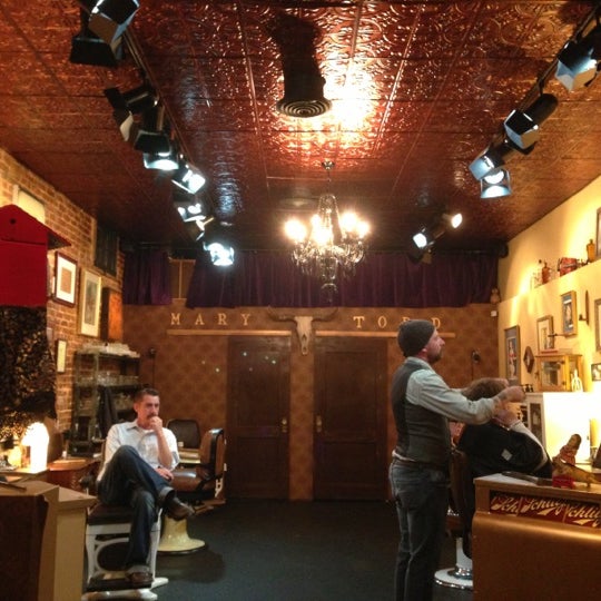 Photo taken at Mary Todd Hairdressing Company by Brian T. on 12/13/2012