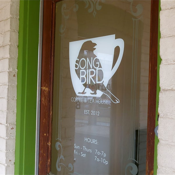 Снимок сделан в Songbird Coffee &amp; Tea House пользователем Songbird Coffee &amp; Tea House 5/13/2015