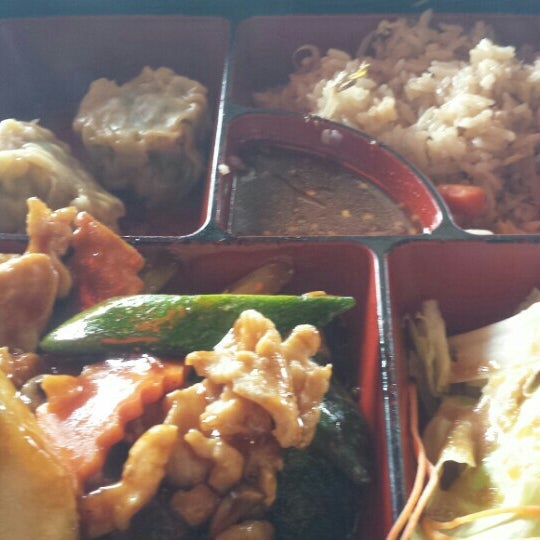 The fusion box is a really good deal. Really liked the fried rice.