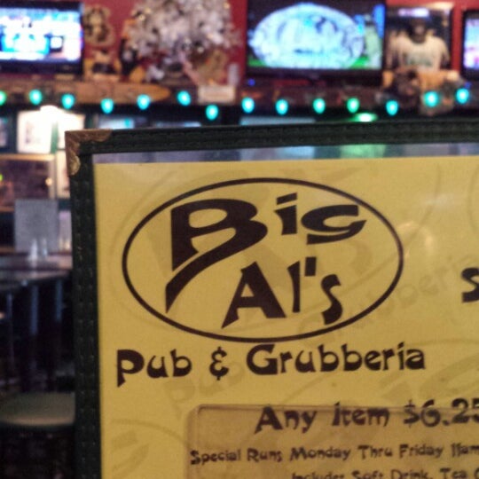 4/26/2015 tarihinde Del R.ziyaretçi tarafından Big Al&#39;s Pub &amp; Grubberia'de çekilen fotoğraf