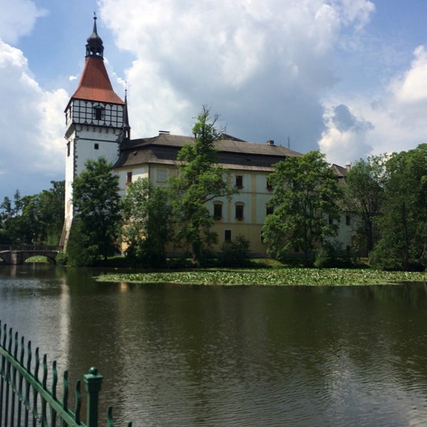Photo taken at Blatna Castle by Kajda on 7/9/2017
